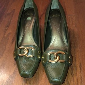 Olive Green Pumps